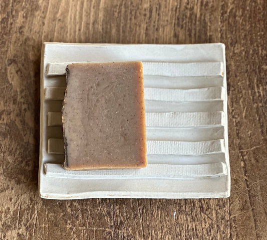 White Soap Dish