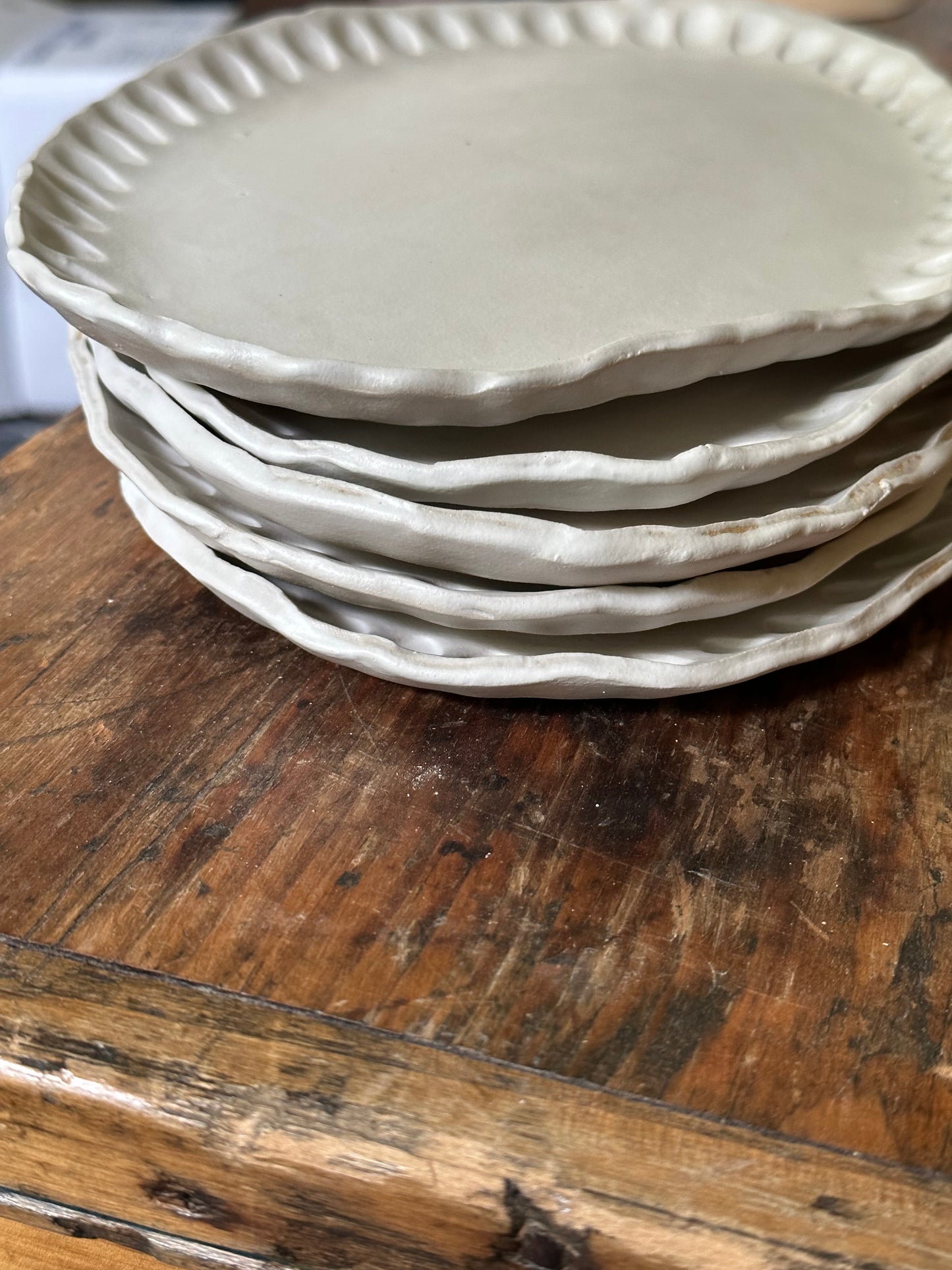 Oval Thumbprint Plate