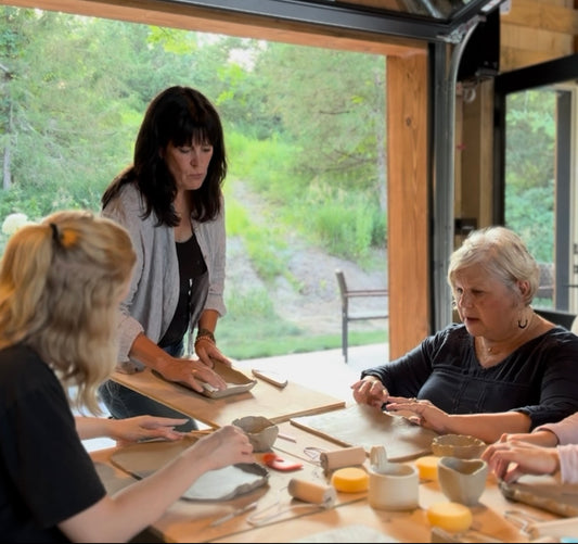 OCTOBER 11TH WORKSHOP - FALL FOLIAGE PLATE + SPOON REST